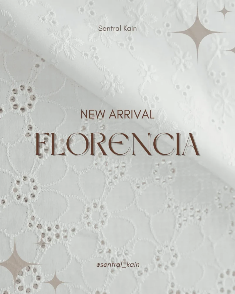 Cotton Bordir Florencia