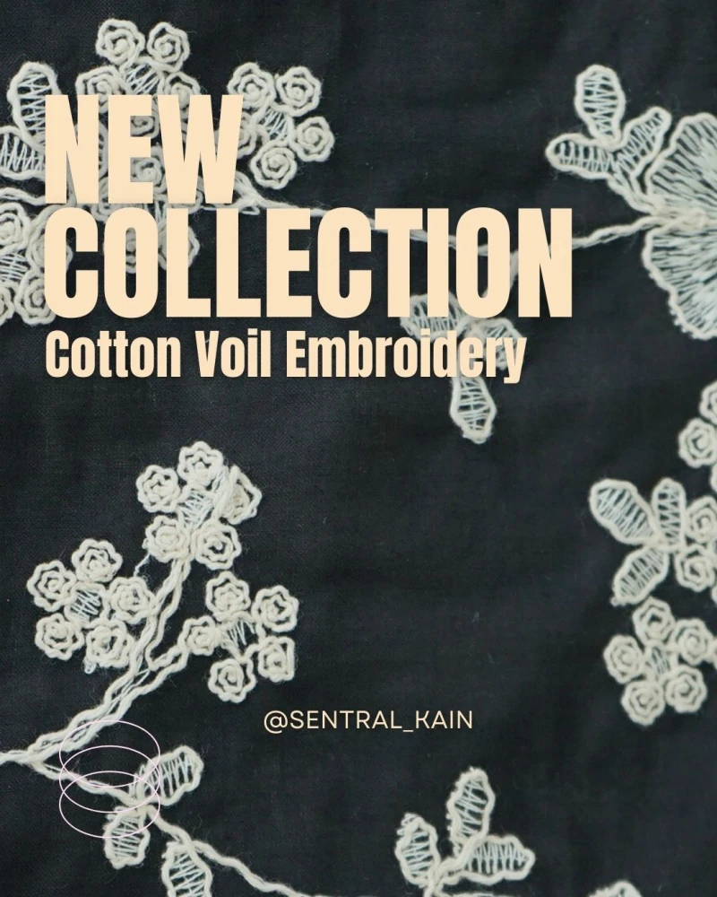Cotton Voil Emroidery