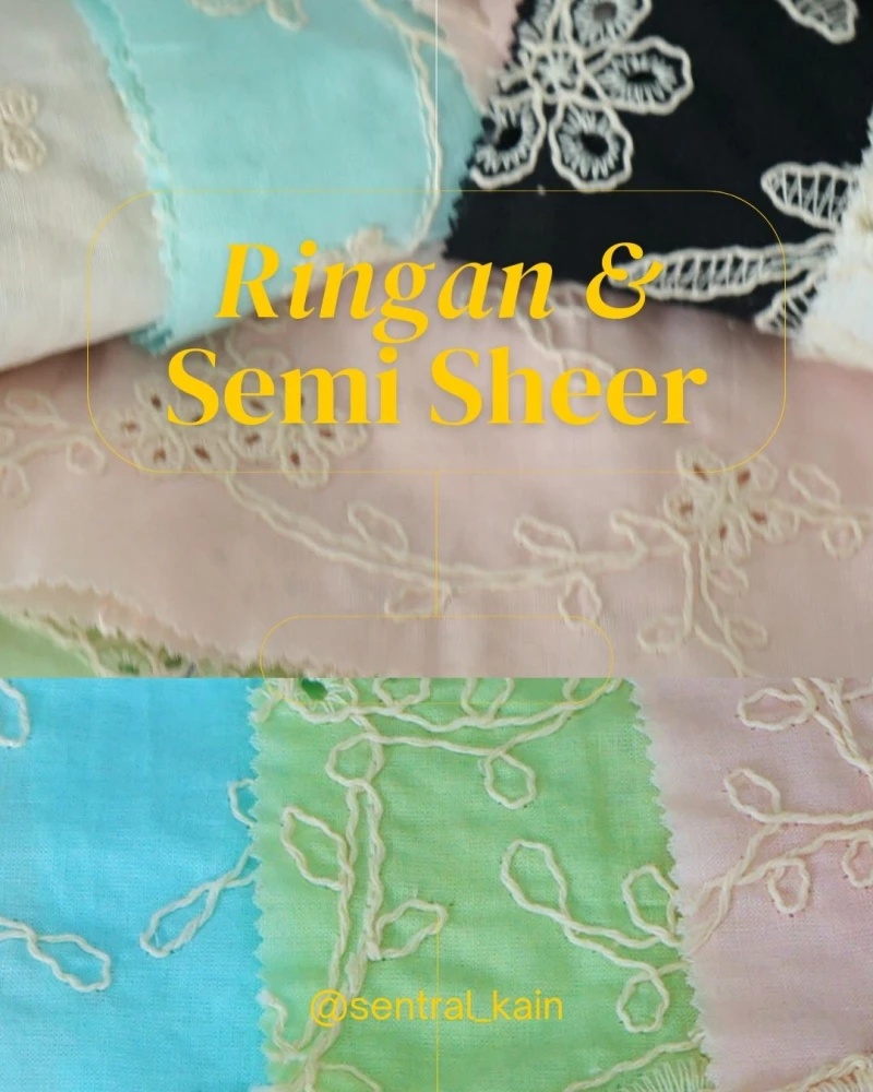 Cotton Voil Emroidery