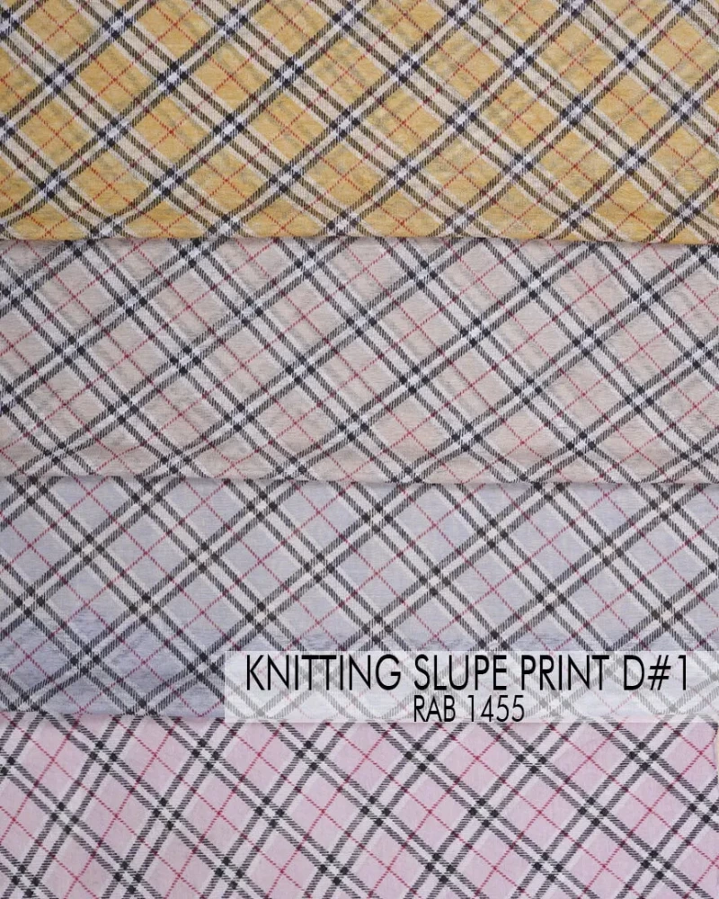 Knitting Slupe Print D#1