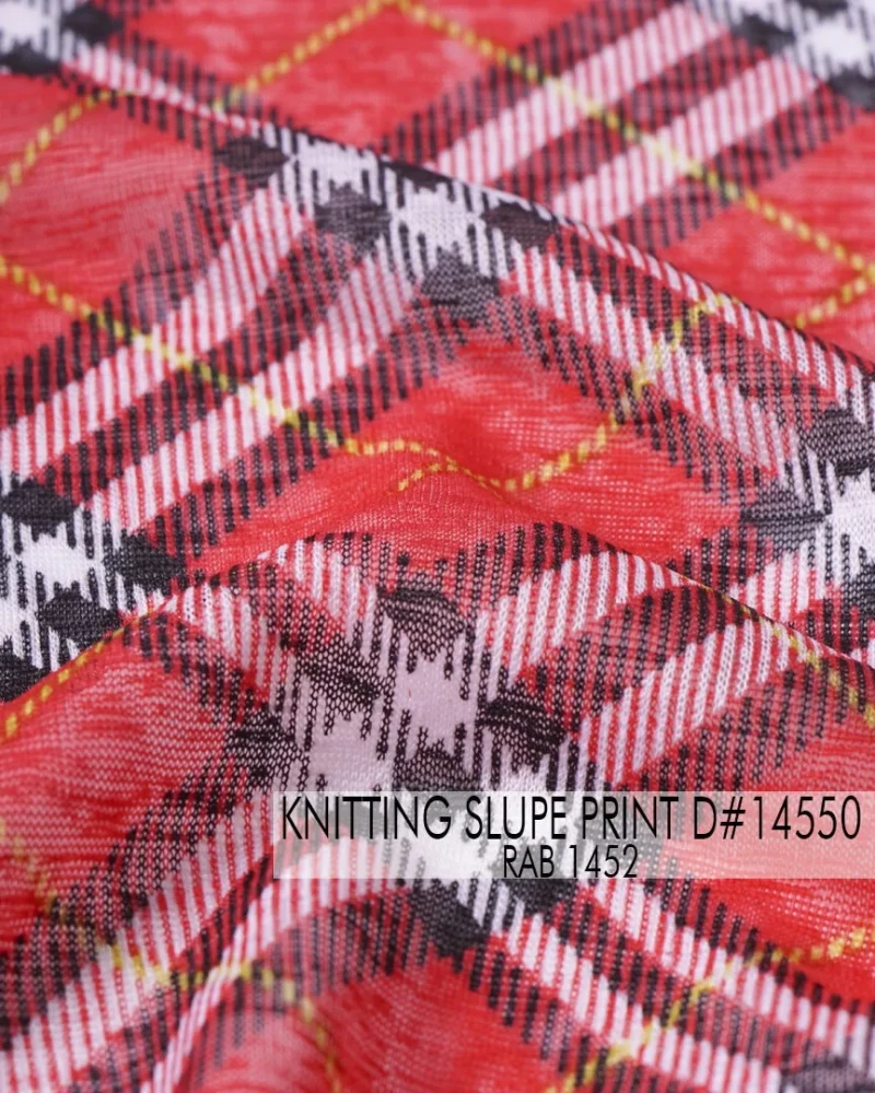 Knitting Slupe Print D#14550